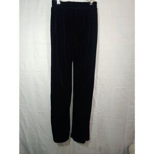 Serena Williams Women's Size Small Black Velour Pants
